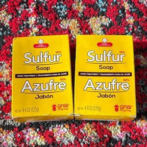 Sulfur Soap Acne Treatment - 2 Pack